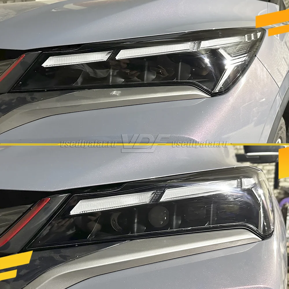 3D Набор для установки линз в фары Geely Coolray 2022-2026 рефлекторный LED