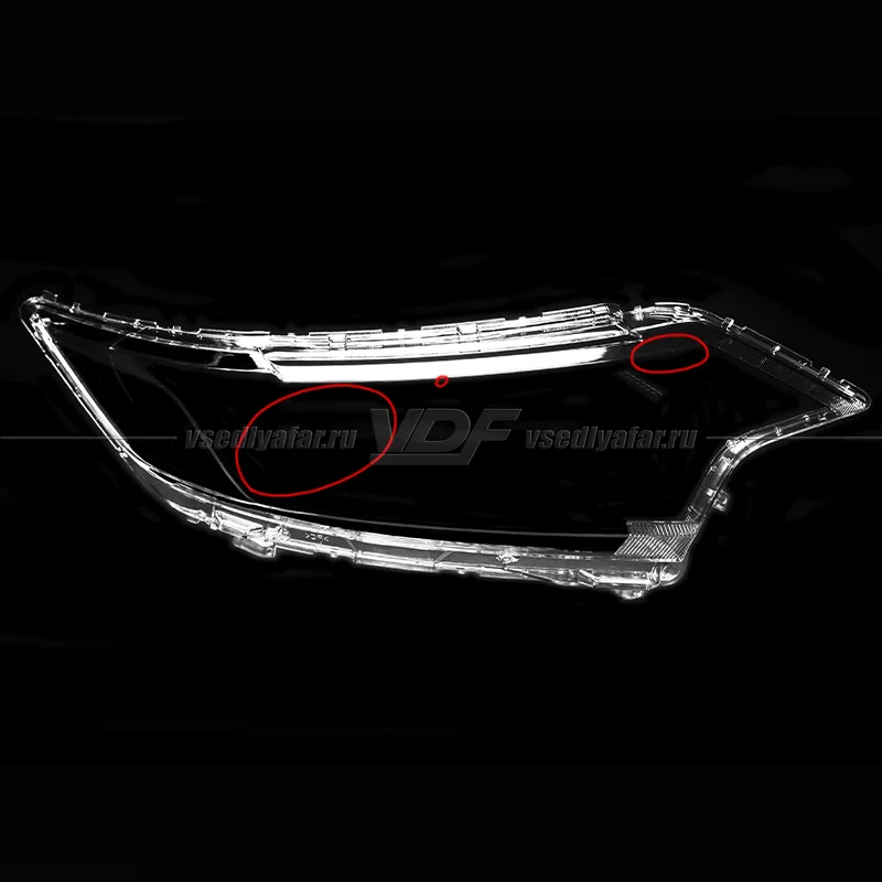 Уцененное стекло для фары Mitsubishi Outlander III (2015-2020) Правое №1