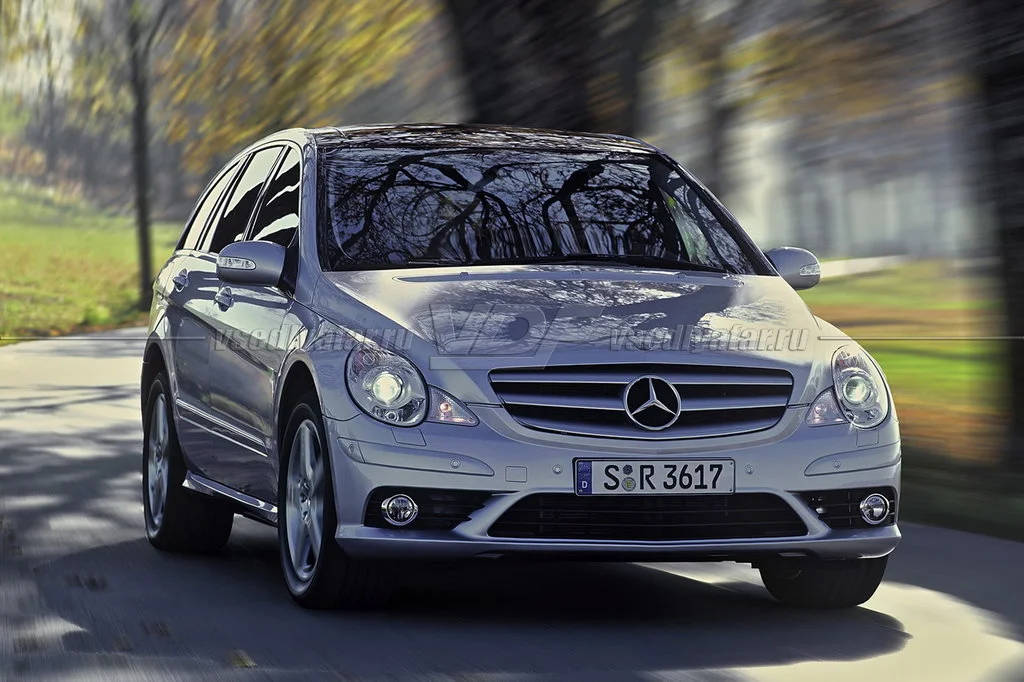 Стекло для фары Mercedes W251 (2005-2011) Правое