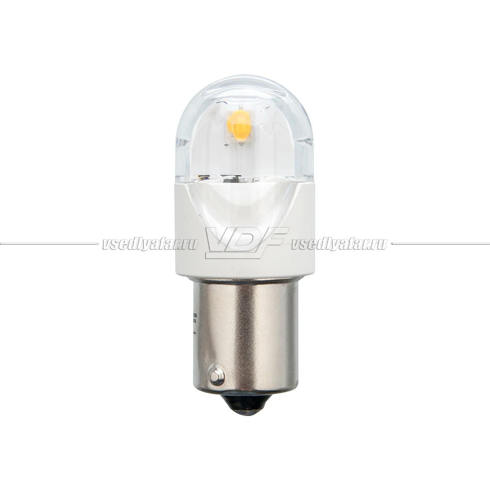 Светодиодная лампа MTF Light Night Assistant 12В, 2.5Вт, PY21W, янтарный, 1 шт., NPY21W