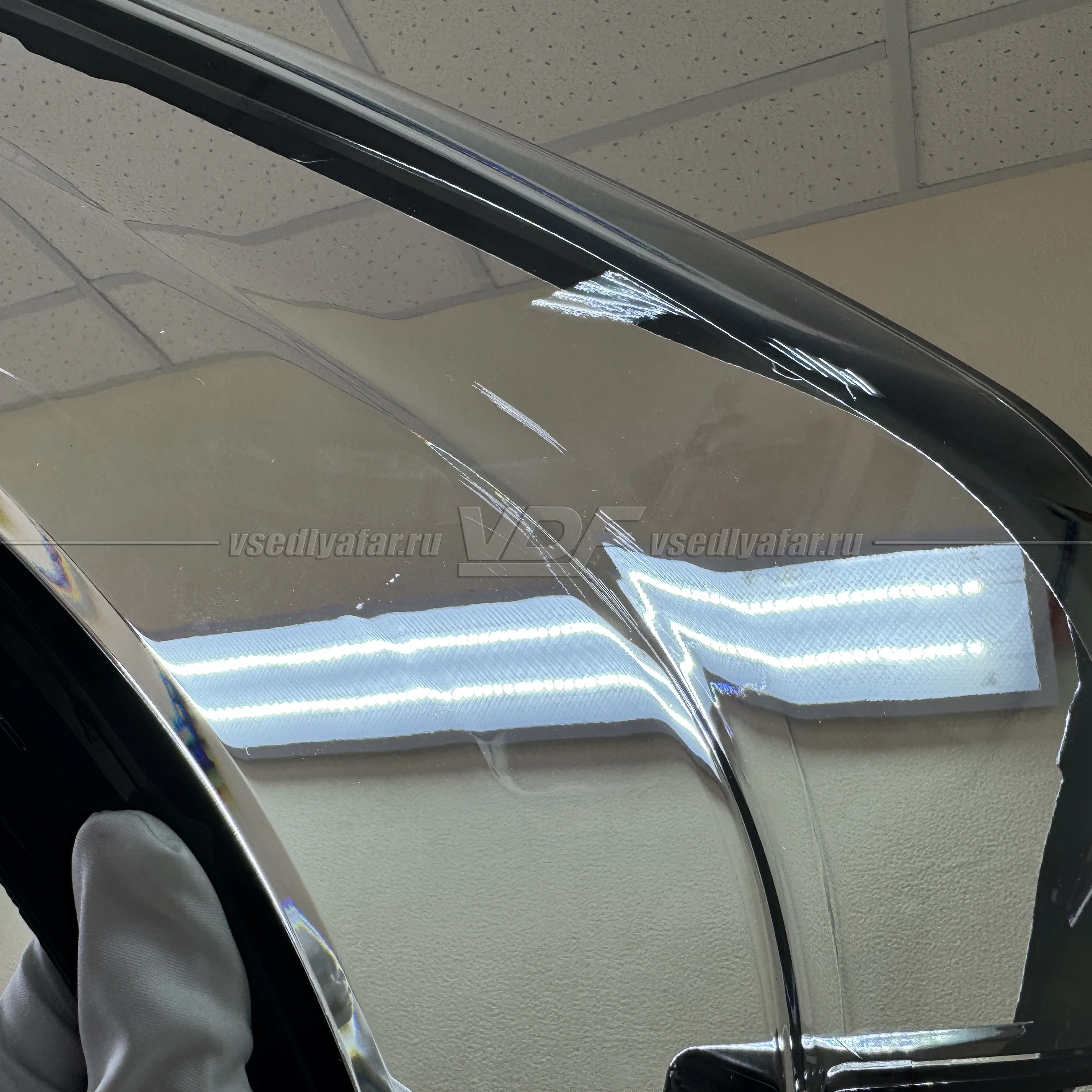 Уцененное стекло для фары Cadillac XT5 (2016-2024) Правое №1