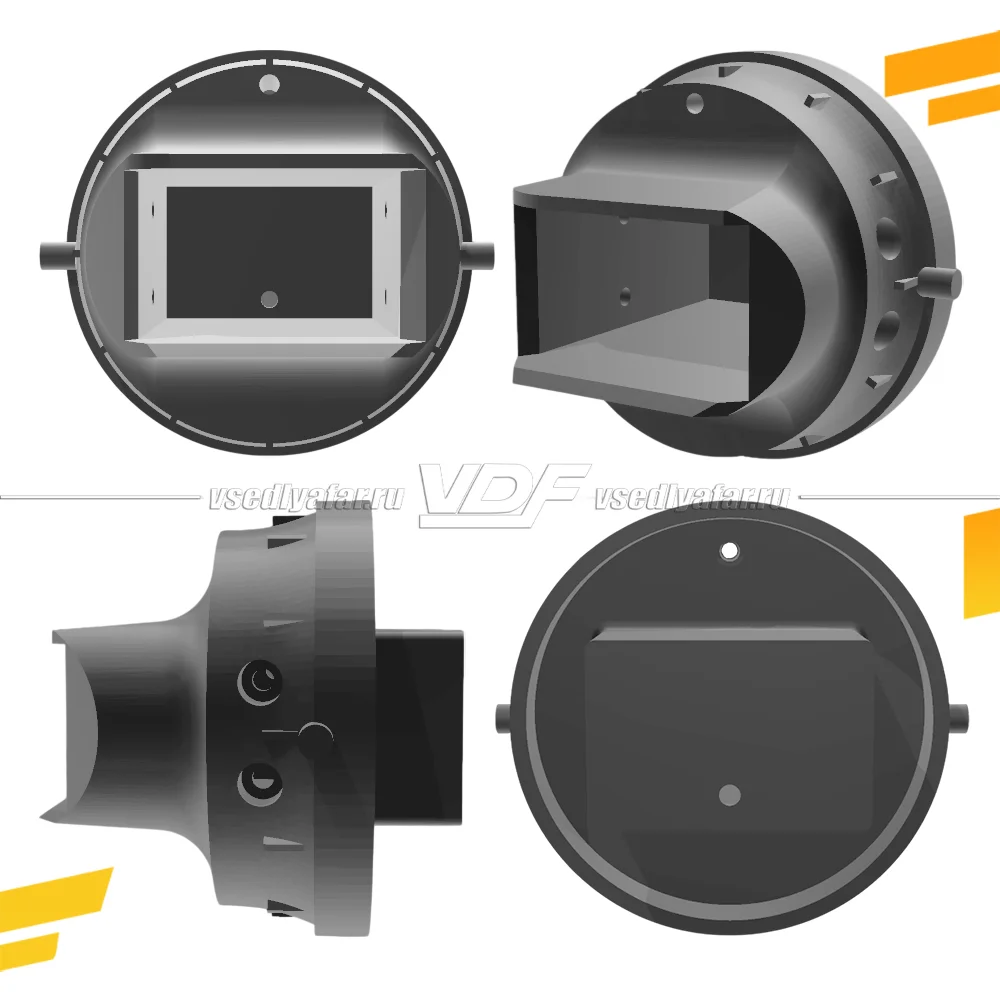 3D Набор для установки линз в ПТФ Volkswagen T5 2009-2015