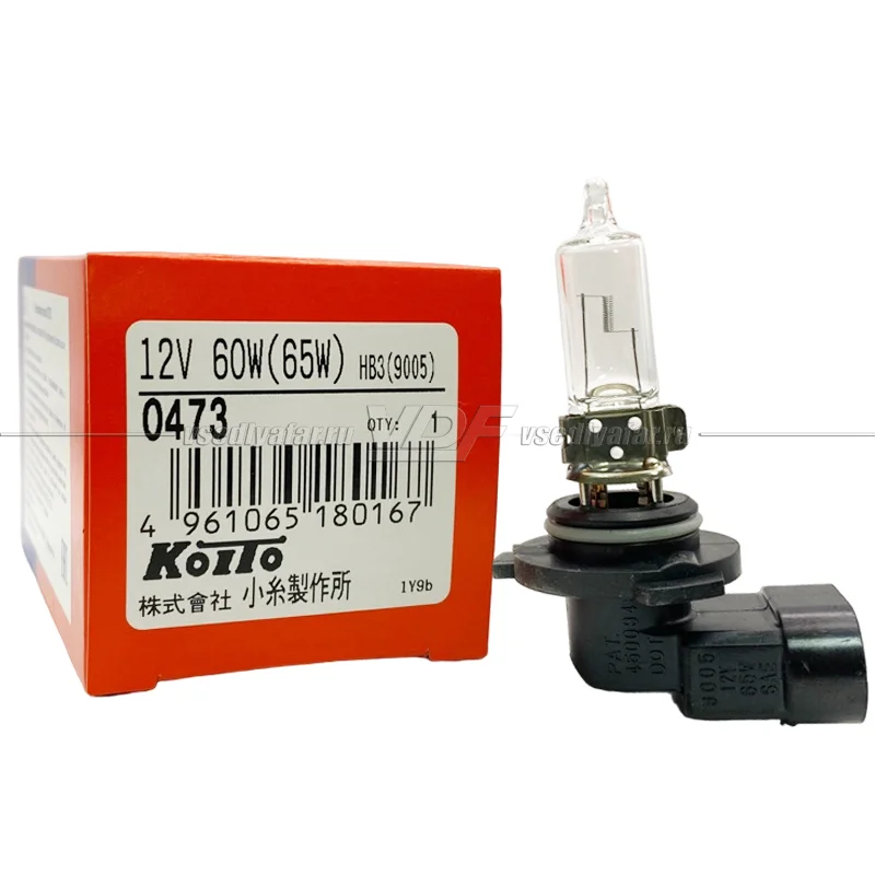 Лампа галогенная Koito Standard 9005 (HB3) 12V 65W 3200K