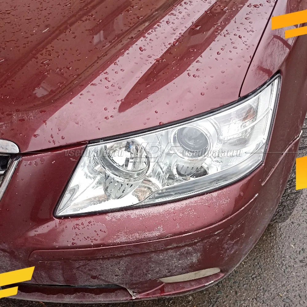 Стекло для фары Hyundai Sonata NF (2008-2010) Левое
