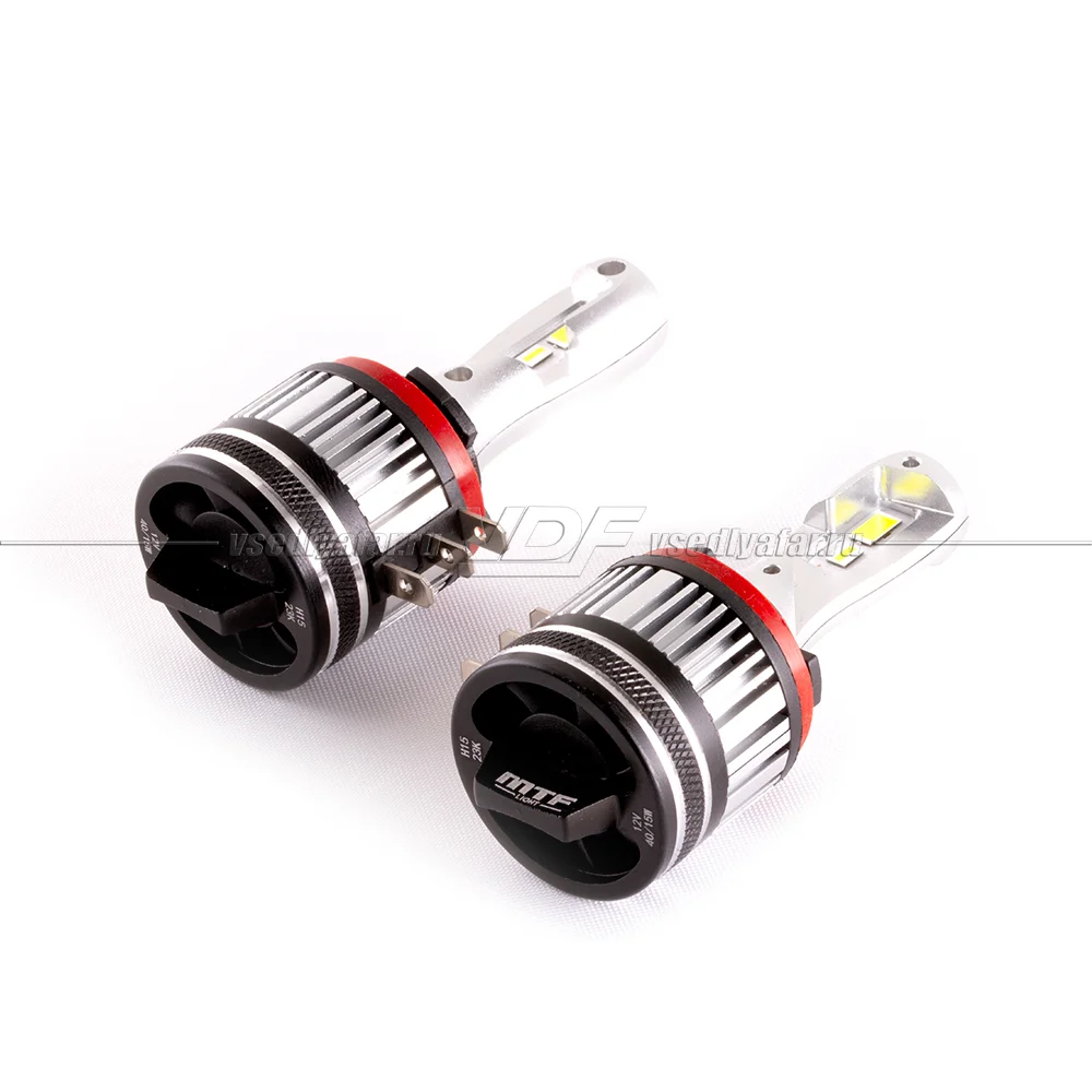 Светодиодные лампы MTF Light Cyber Light H15 5500K 40/15W, 12V, 2шт, DP15K5