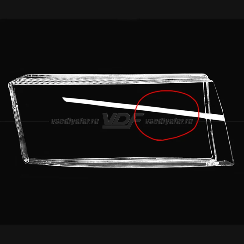 Уцененное стекло для фары Skoda Octavia A4 (2000-2010) Правое №1