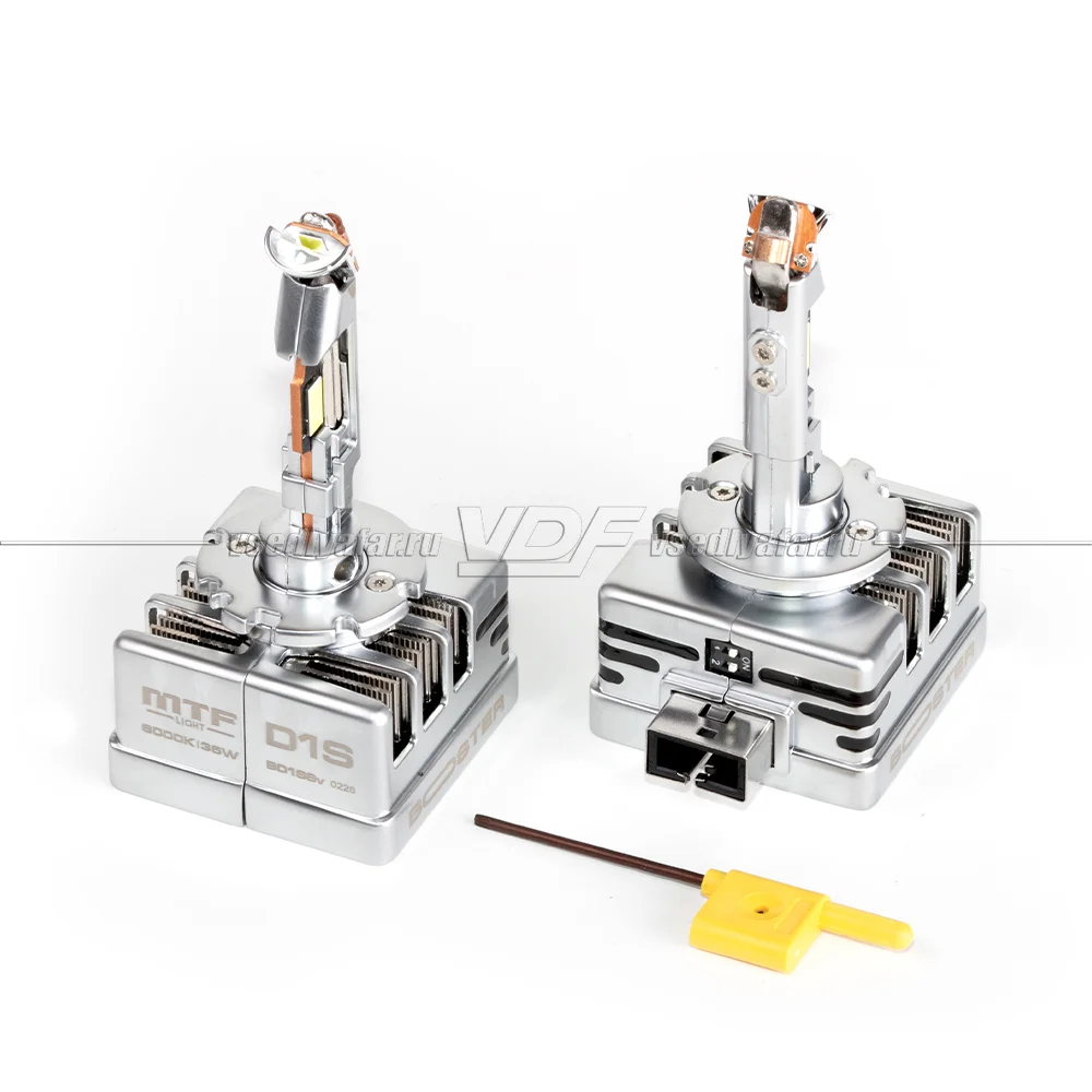 Светодиодные лампы MTF Light Booster V-Type D1S 6000K, 35W,  2шт, BD1S6v