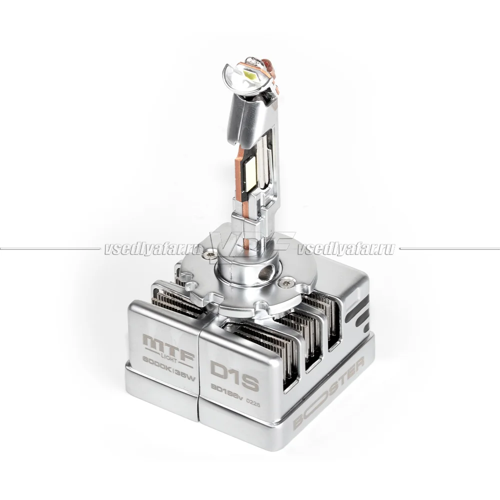 Светодиодные лампы MTF Light Booster V-Type D1S 6000K, 35W,  2шт, BD1S6v