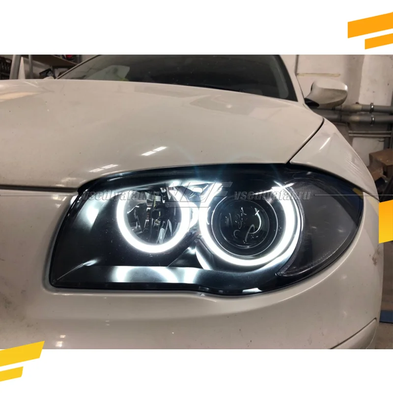Светодиодные Ангельские глазки BMW 1 E81/88 2004-2012 Рефлектор Цвет: Белый