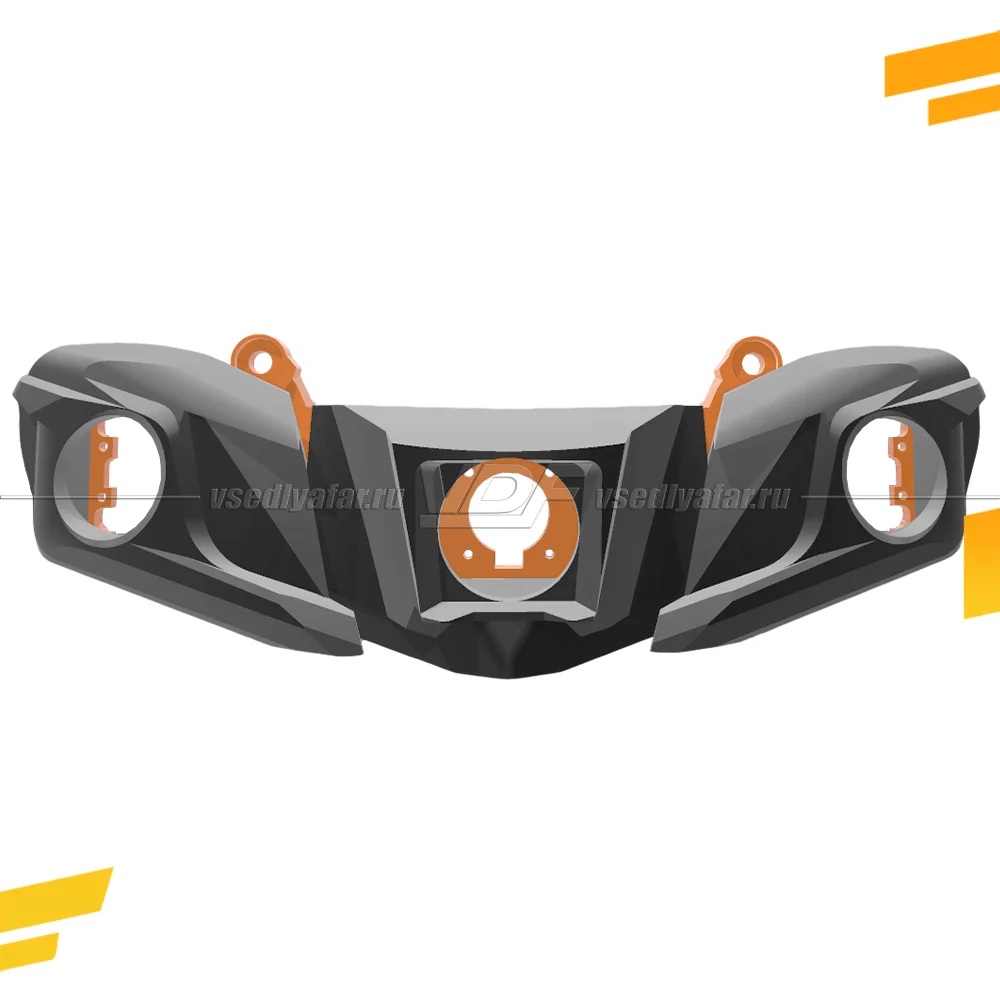 3D Набор для установки линз в фары Aprillia SRV850 2012-2016