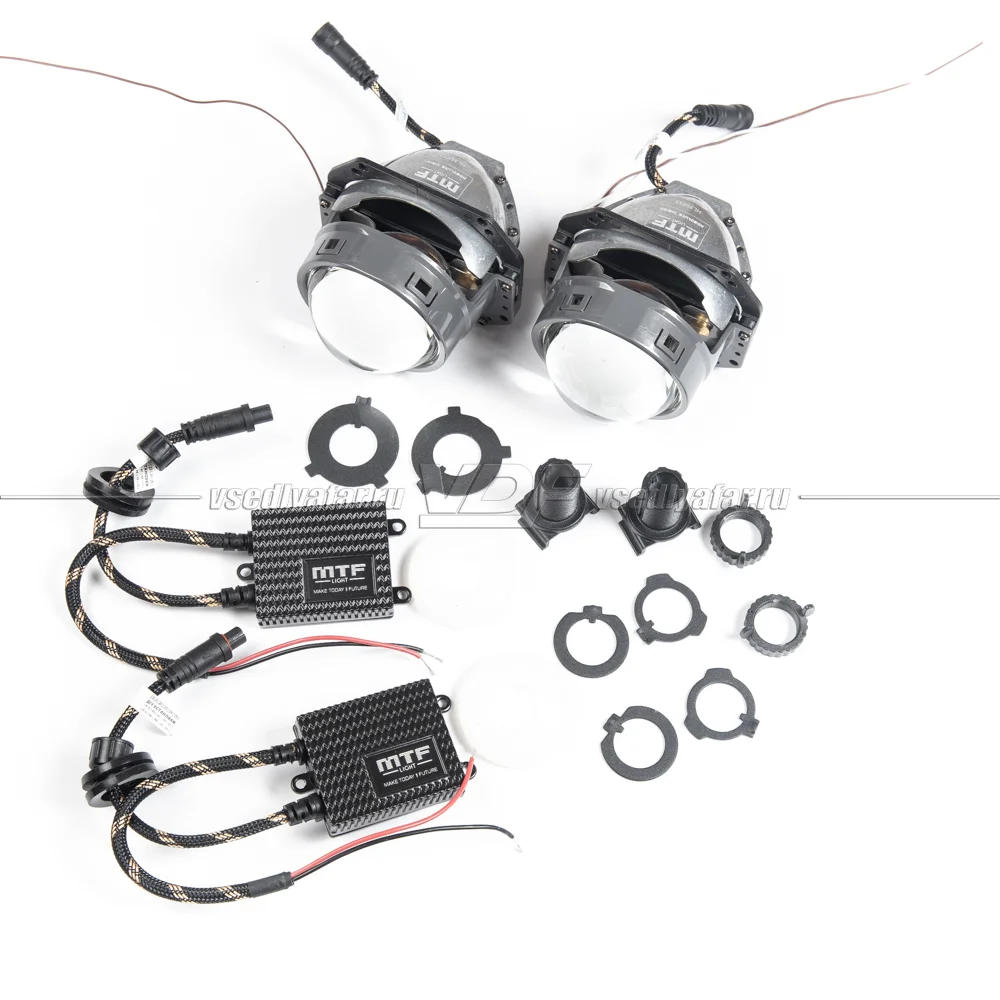 Светодиодные линзы MTF Light Absolute Vision 3 Bi-Led (комплект 2 шт) HL35K55