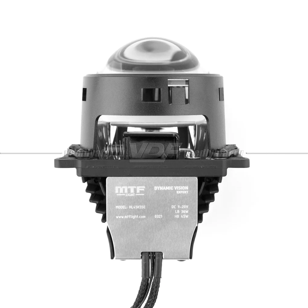 Светодиодные линзы MTF Light Dynamic Vision Expert 5500K Bi-Led (комплект 2 шт) HL45K55E