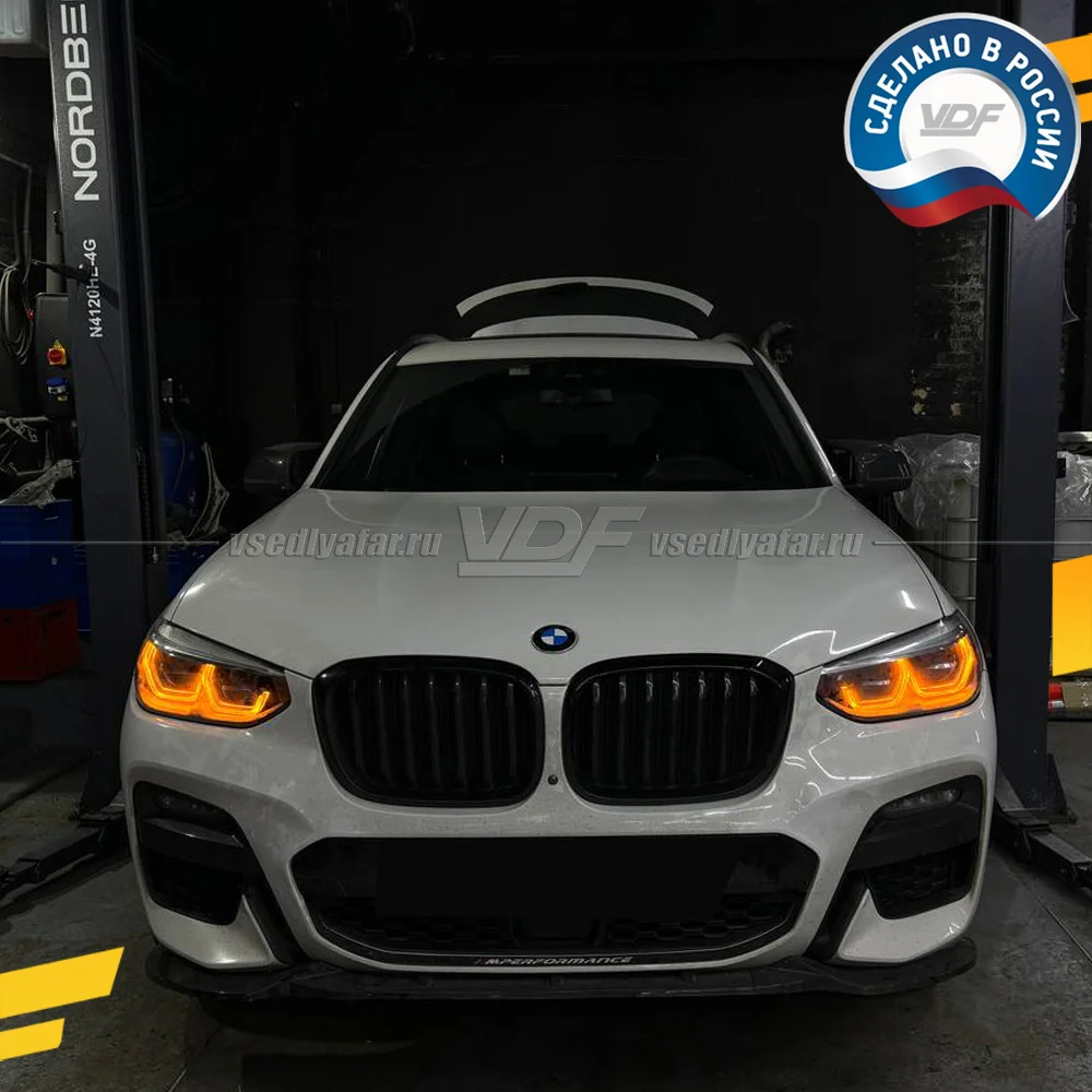 Комплект плат маркера BMW X4 G02 2018-2021 VDF-Light Цвет: Янтарный