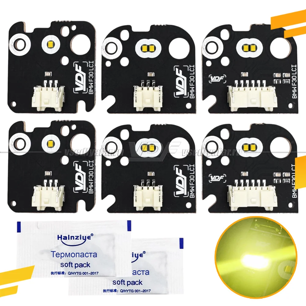 Комплект плат маркера BMW 3 F30-35 2015-2019 Adaptive LED Цвет: Лимонный