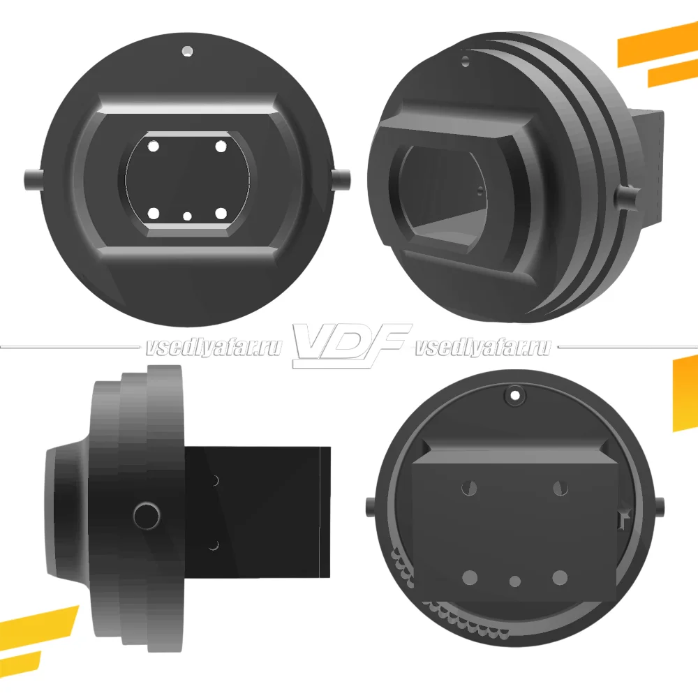 3D Набор для установки линз в ПТФ Volkswagen T5 2003-2009