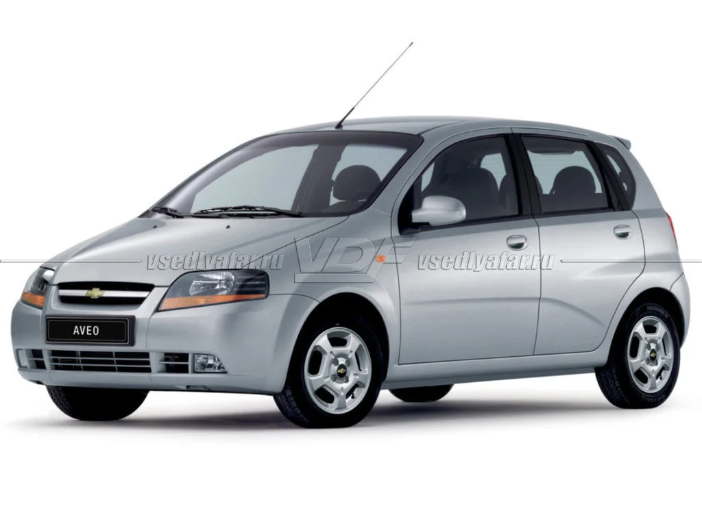 Стекло для фары Chevrolet Aveo (2002-2008) Левое