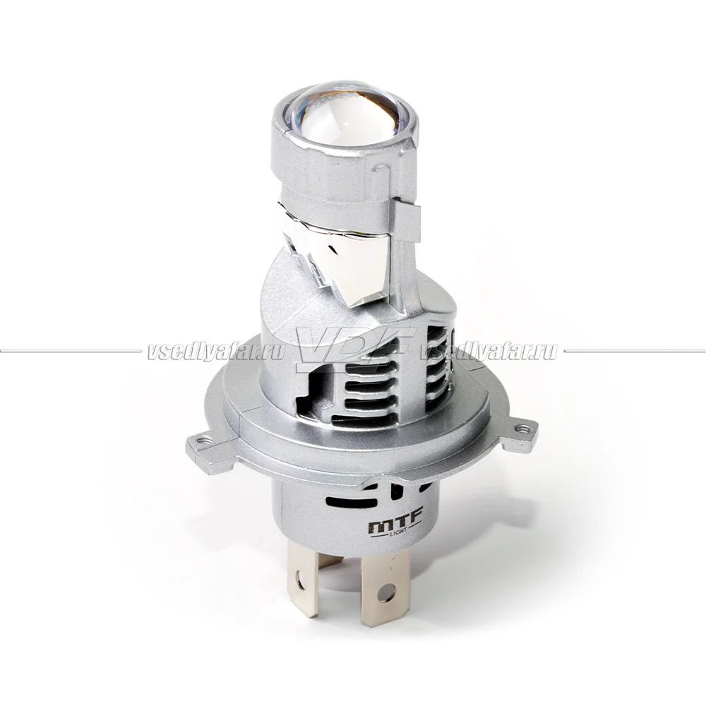 Светодиодные лампы MTF Light MicroLENS v2.0 H4/H19 6000K 12V, 25W, 2шт, MCL04K6