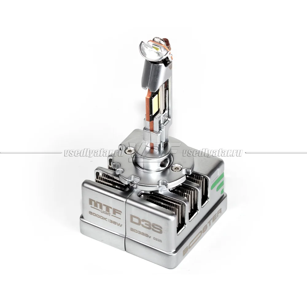 Светодиодные лампы MTF Light Booster V-Type D3S 6000K, 35W,  2шт, BD3S6v