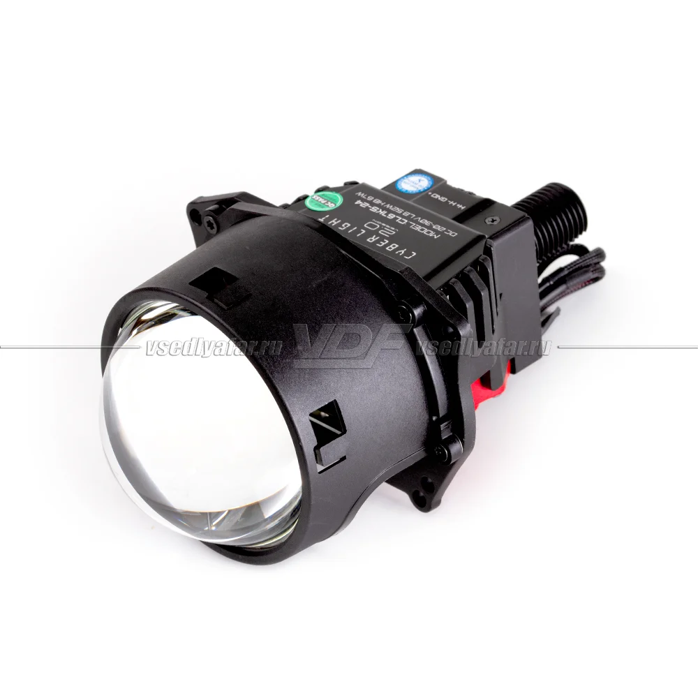 Светодиодные линзы MTF Light Cyber Light 2.0 Truck 24V 5500K Bi-Led (комплект 2 шт) CL67K5-24