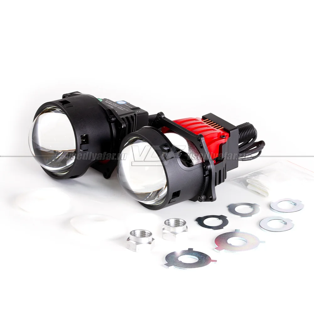 Светодиодные линзы MTF Light Cyber Light 2.0 Truck 24V 5500K Bi-Led (комплект 2 шт) CL67K5-24