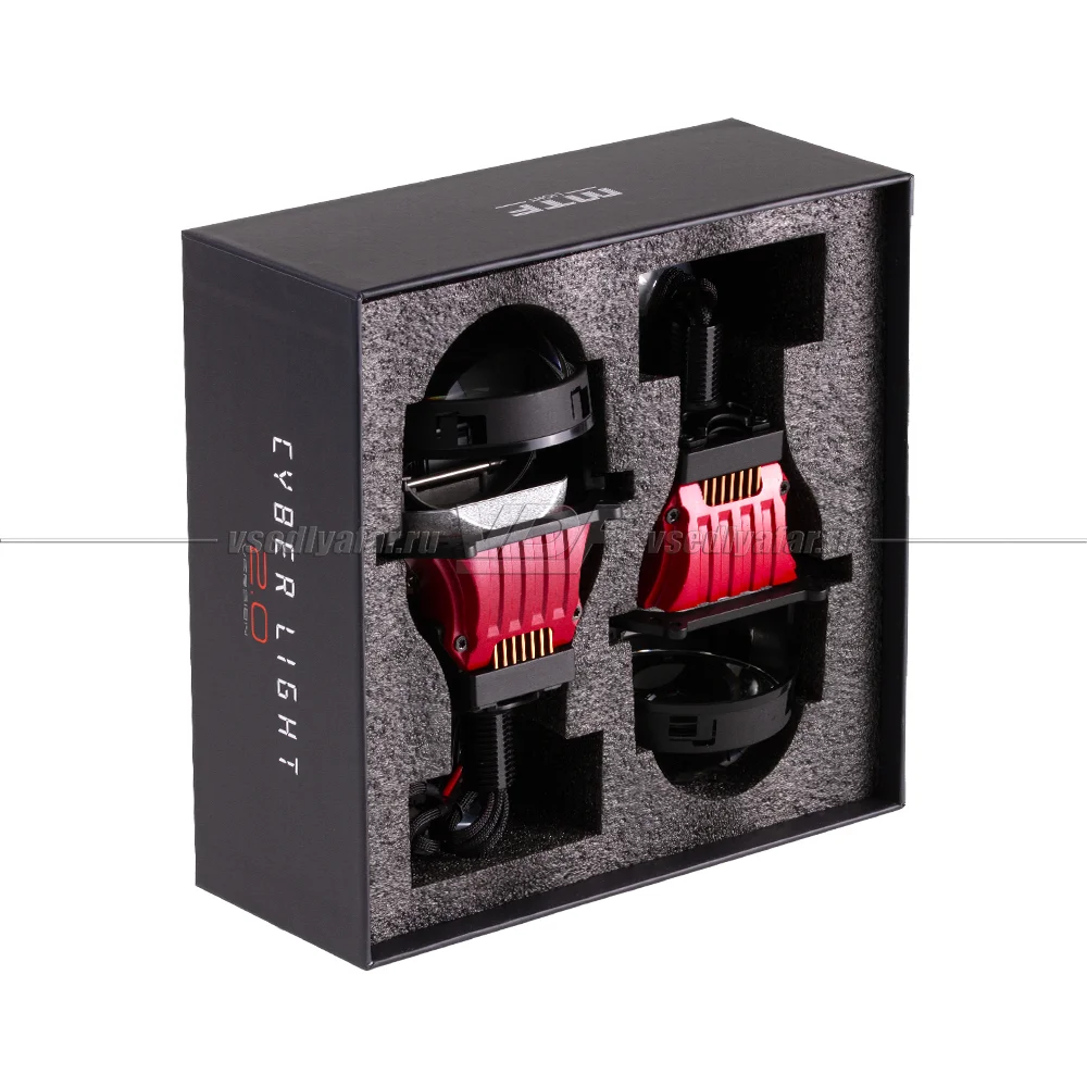 Светодиодные линзы MTF Light Cyber Light 2.0 Truck 24V 5500K Bi-Led (комплект 2 шт) CL67K5-24