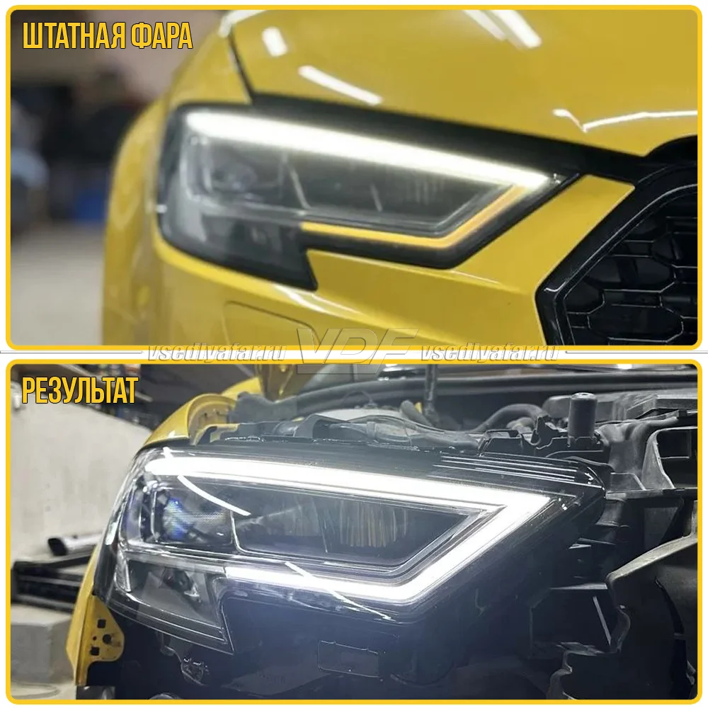 Световод для фары Audi A3 8V (2016-2020) LED Правый