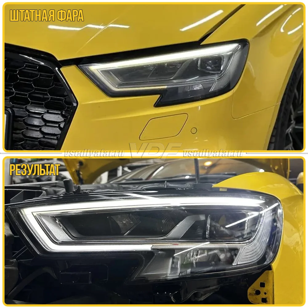 Световод для фары Audi A3 8V (2016-2020) LED Правый