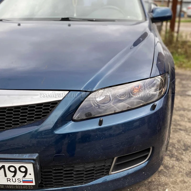 Стекло для фары Mazda 6 GG (2002-2007) Левое