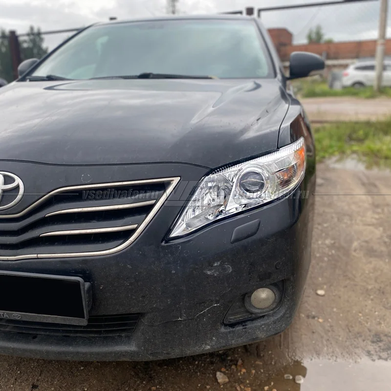 Стекло для фары Toyota Camry XV40 (2009-2011) Рестайлинг Левое