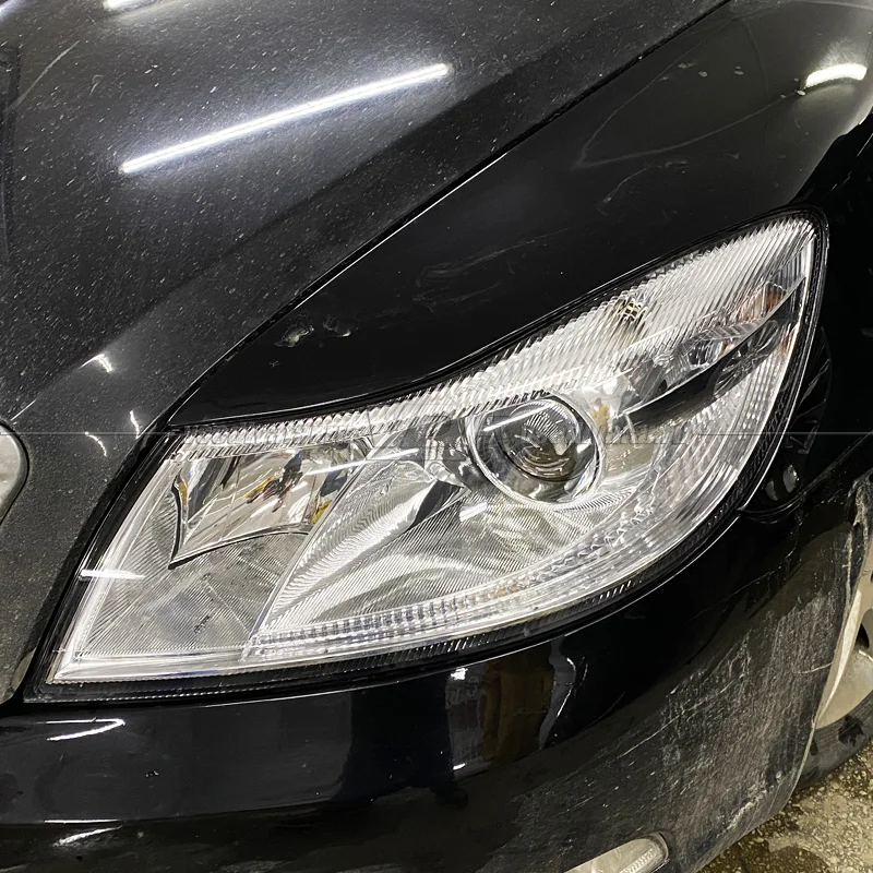 Стекло для фары Skoda Octavia A5 (2008-2013) рестайлинг Левое
