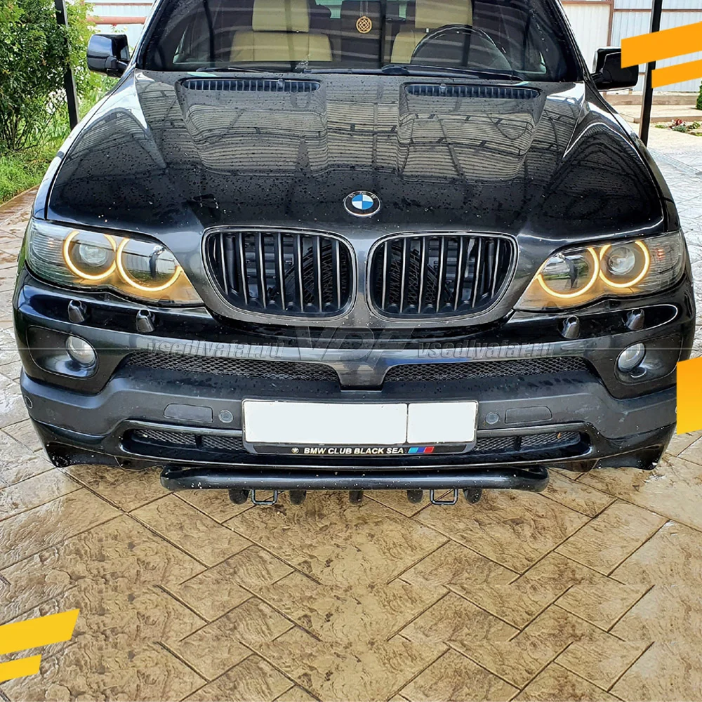 Светодиодные Ангельские глазки BMW X5 E53 2003-2006 Цвет: Теплый белый