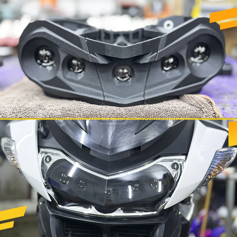 3D Набор для установки линз в фары BMW R 1200RT 2005-2013 5 Matrix Kit