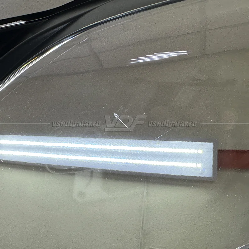 Уцененное стекло для фары Lexus RX III (2012-2015) Левое №2