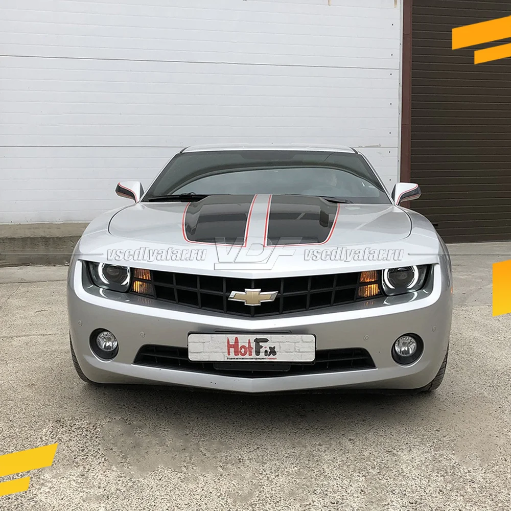 Светодиодные вставки в фары "Camaro-Style" Цвет: Белый