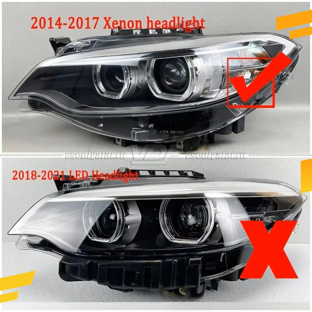 Комплект плат маркера BMW 2 F22/M2 F87 2014-2017 Лимонный
