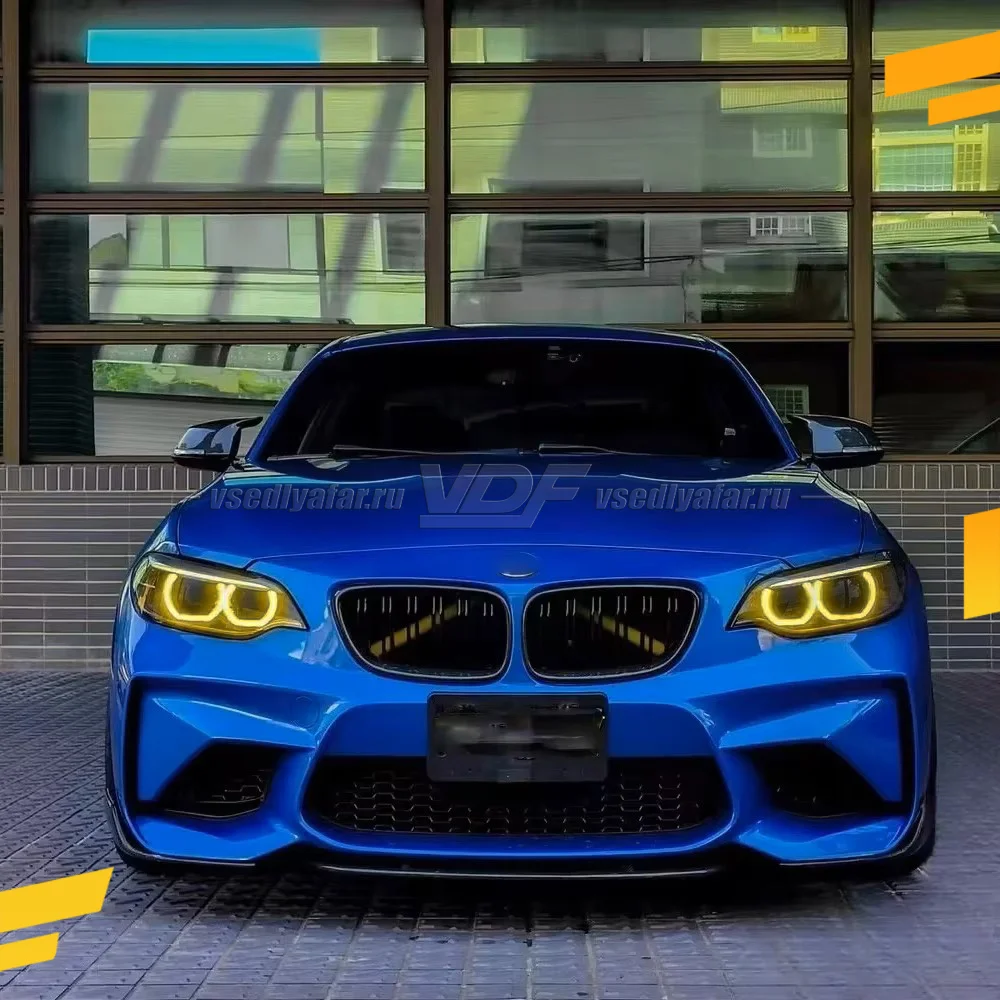 Комплект плат маркера BMW 2 F22/M2 F87 2014-2017 Лимонный
