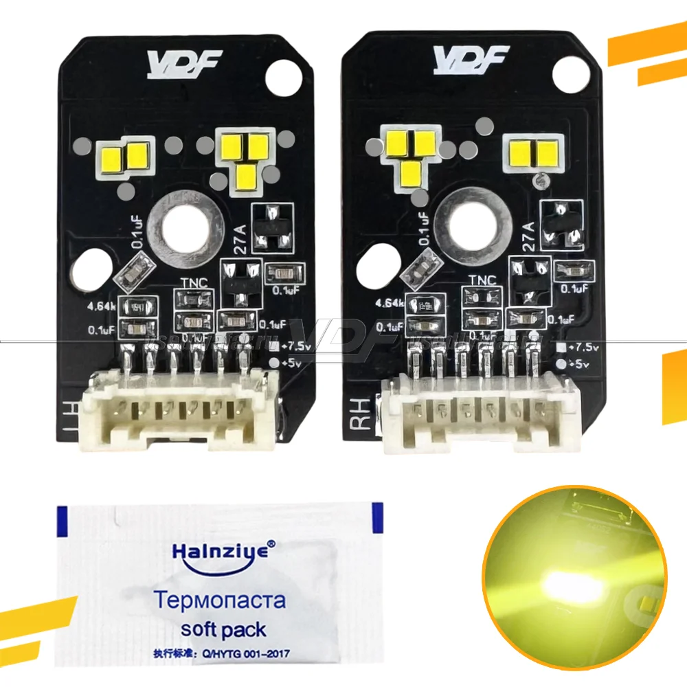 Комплект плат маркера BMW 5 G30/32/38 2016-2020 Full LED Цвет: Лимонный