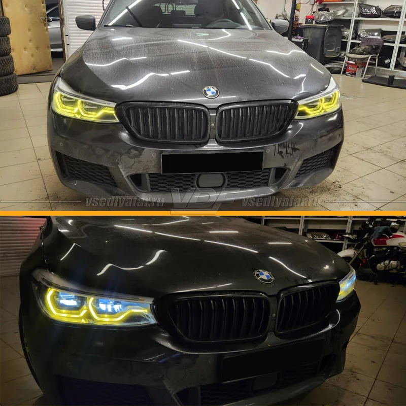 Комплект плат маркера BMW 5 G30/32/38 2016-2020 Full LED Цвет: Лимонный