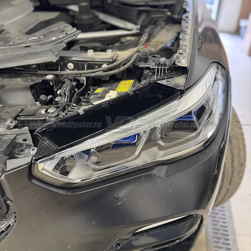 Стекло для фары BMW X5/X6 G05 G06 (2018-2023) Левое