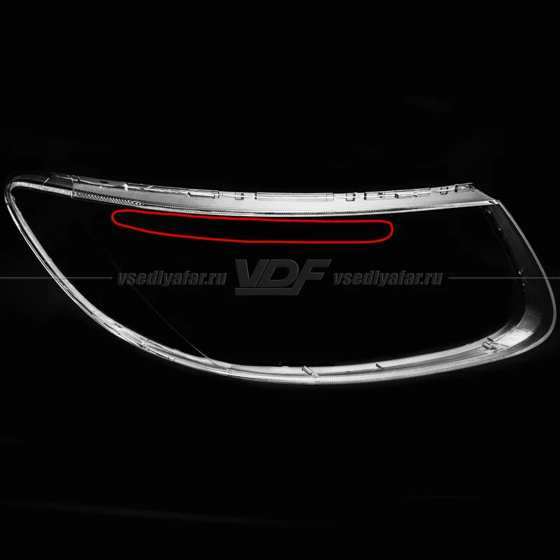 УЦЕНЕННОЕ стекло для фары Hyundai Santa Fe II (2006-2012) Правое №4