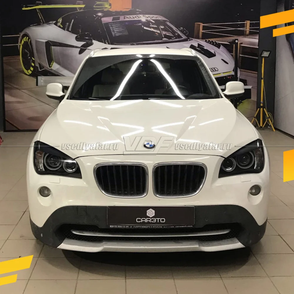 Светодиодные Ангельские глазки BMW X1 E84 2009-2012 Линзы Цвет: Белый