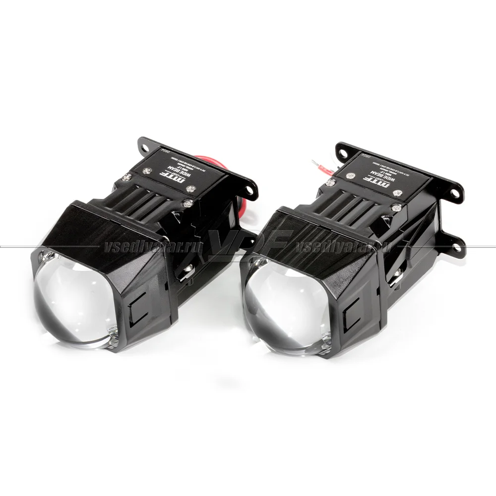 Светодиодные линзы MTF Light WideBeam MINI Ближний-Дальний, СТГ со Ступенькой