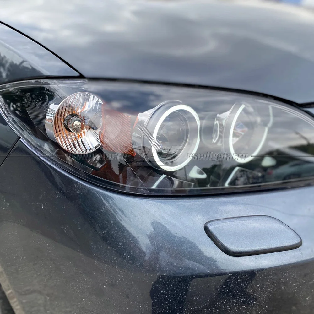 Светодиодные Ангельские глазки для Mazda 3 Bk Седан Цвет: Белый