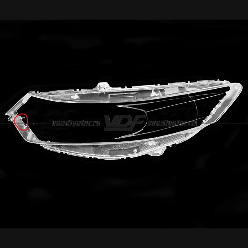 Уцененное стекло для фары Honda Accord VIII (2008-2013) Левое №1