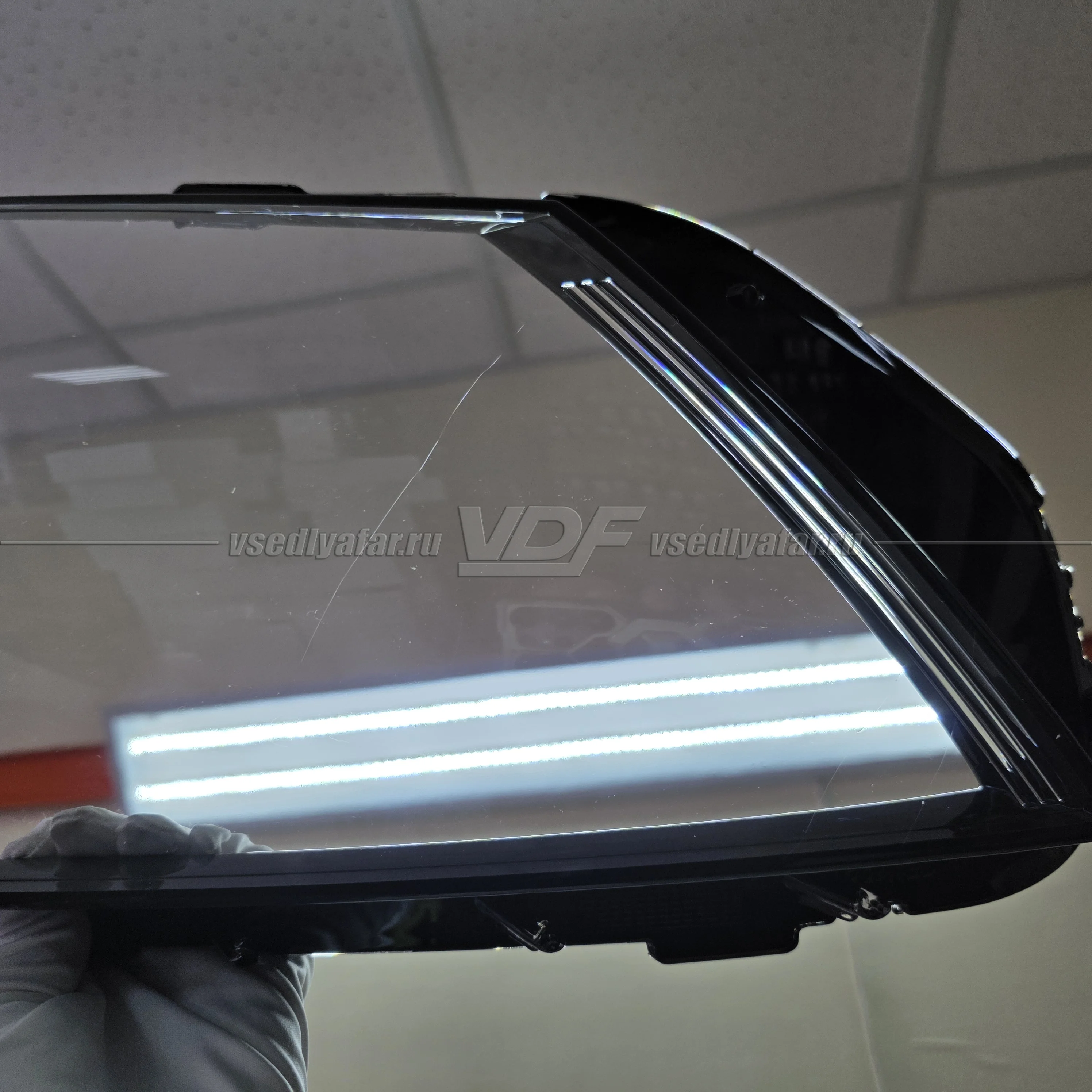 Уцененное стекло для фары Volkswagen Passat B7 (2010-2015) Правое №5