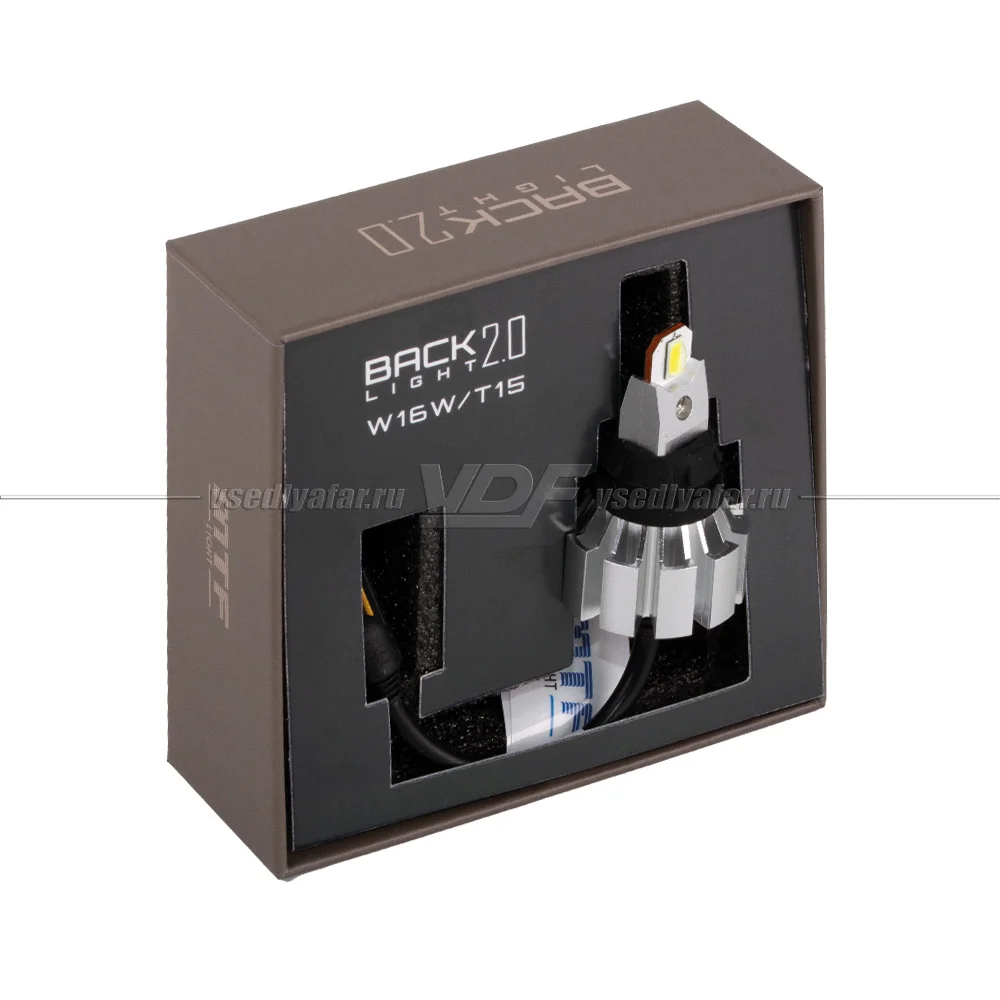 Светодиодная лампа MTF LIGHT BACK LIGHT 2.0 задний ход 12В,25Вт, 5500К, W16W, 1 шт., RLW16W