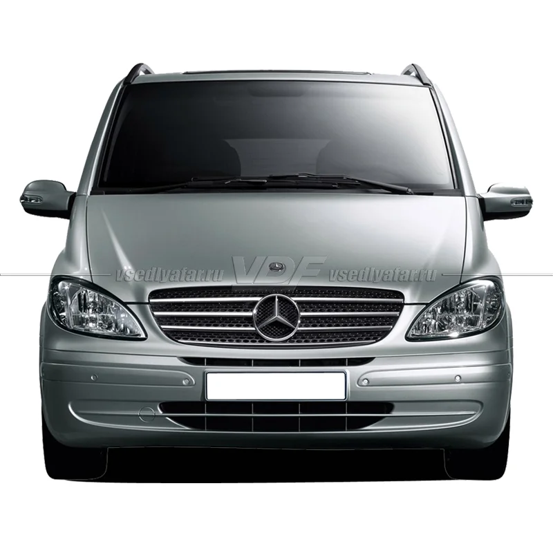 Стекло для фары Mercedes-Benz Vito (W639) (2003-2010) Левое