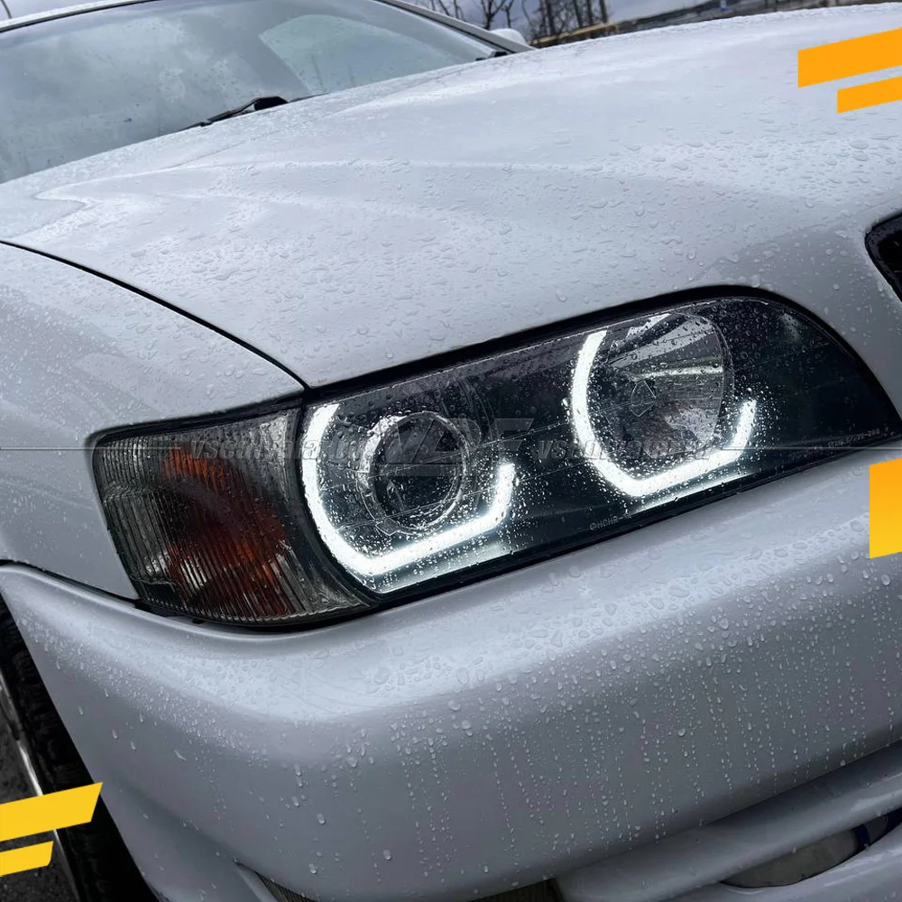 Светодиодные Ангельские глазки Toyota Chaser 1996-2001 Вариант 8 Цвет: Белый