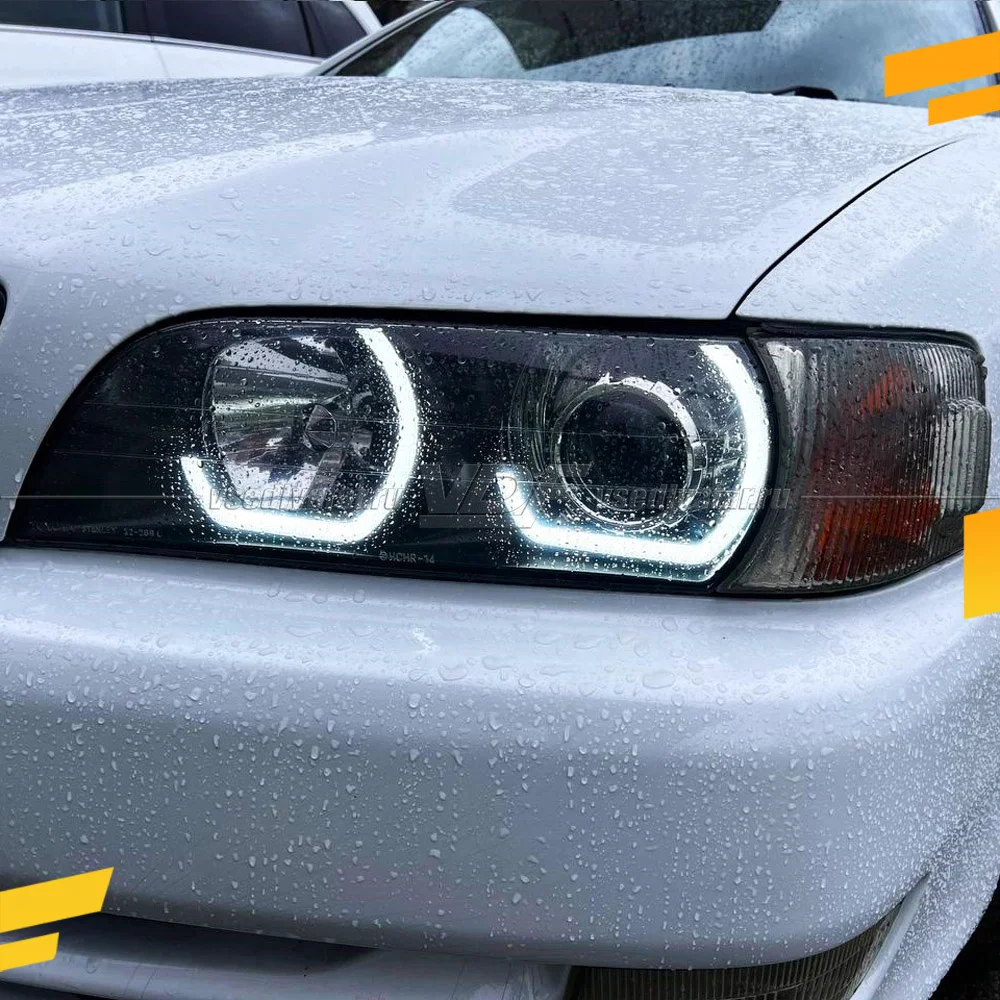 Светодиодные Ангельские глазки Toyota Chaser 1996-2001 Вариант 8 Цвет: Белый