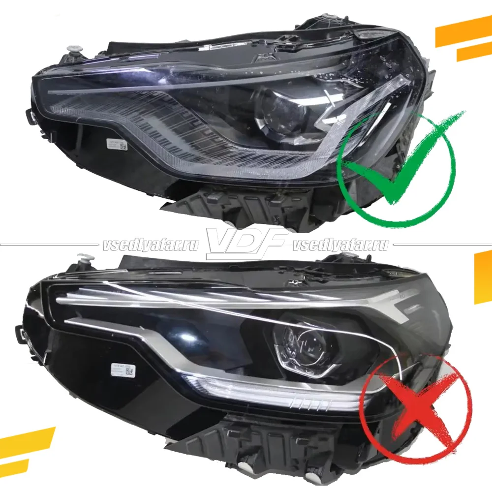 Комплект плат маркера BMW 2 G42/M2 G87 2021-2025 Лимонный